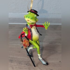 Frog Jazz Hands Ornament